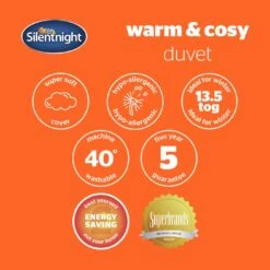 Silentnight Warm & Cosy 13.5 Tog Duvet - Single -Home Furnishings Store 1934247 R Z009A