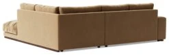 Swoon Denver Velvet Right Hand Corner Sofa - Biscuit -Home Furnishings Store 1972216 R Z005A