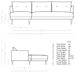 Swoon Kalmar Velvet Left Hand Corner Sofa - Fern Green 12 Swoon Kalmar Velvet Left Hand Corner Sofa - Fern Green -Home Furnishings Store 1973679 R E001
