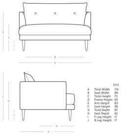 Swoon Kalmar Velvet Cuddle Chair - Ink Blue -Home Furnishings Store 1974290 R E001