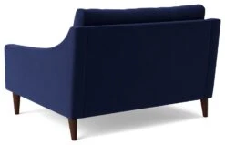 Swoon Turin Velvet Cuddle Chair - Ink Blue -Home Furnishings Store 1991493 R Z004A