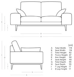 Swoon Tulum Velvet 2 Seater Sofa - Fern Green 13 Swoon Tulum Velvet 2 Seater Sofa - Fern Green -Home Furnishings Store 1991905 R E001
