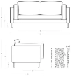Swoon Munich Velvet 2 Seater Sofa- Kingfisher Blue -Home Furnishings Store 1992210 R E001