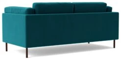 Swoon Munich Velvet 2 Seater Sofa- Kingfisher Blue -Home Furnishings Store 1992210 R Z005A