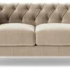 Swoon Winston Velvet 2 Seater Sofa - Taupe 2 Swoon Winston Velvet 2 Seater Sofa - Taupe -Home Furnishings Store 1993532 R Z001A