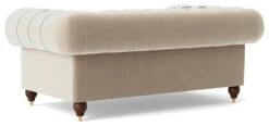 Swoon Winston Velvet 2 Seater Sofa - Taupe -Home Furnishings Store 1993532 R Z005A