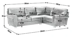 Habitat Salisbury Leather Left Hand Corner Sofa - Tan 13 Habitat Salisbury Leather Left Hand Corner Sofa - Tan -Home Furnishings Store 1995183 R E001