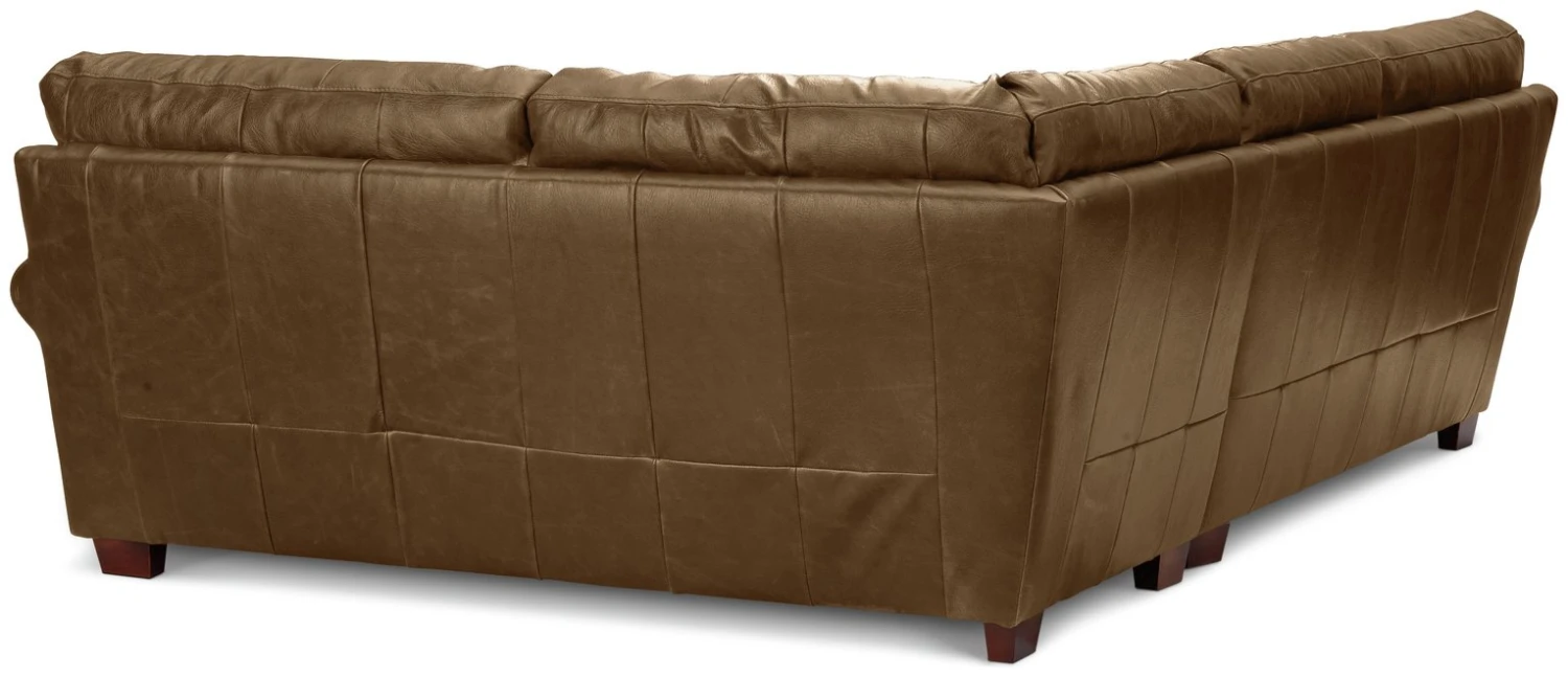 Habitat Salisbury Leather Left Hand Corner Sofa - Tan 9 Habitat Salisbury Leather Left Hand Corner Sofa - Tan - Image 7