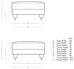 Swoon Winston Velvet Ottoman Footstool - Biscuit 11 Swoon Winston Velvet Ottoman Footstool - Biscuit -Home Furnishings Store 1995389 R E001