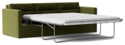 Swoon Berlin Velvet 3 Seater Sofa Bed - Fern Green -Home Furnishings Store 1996326 R Z002A