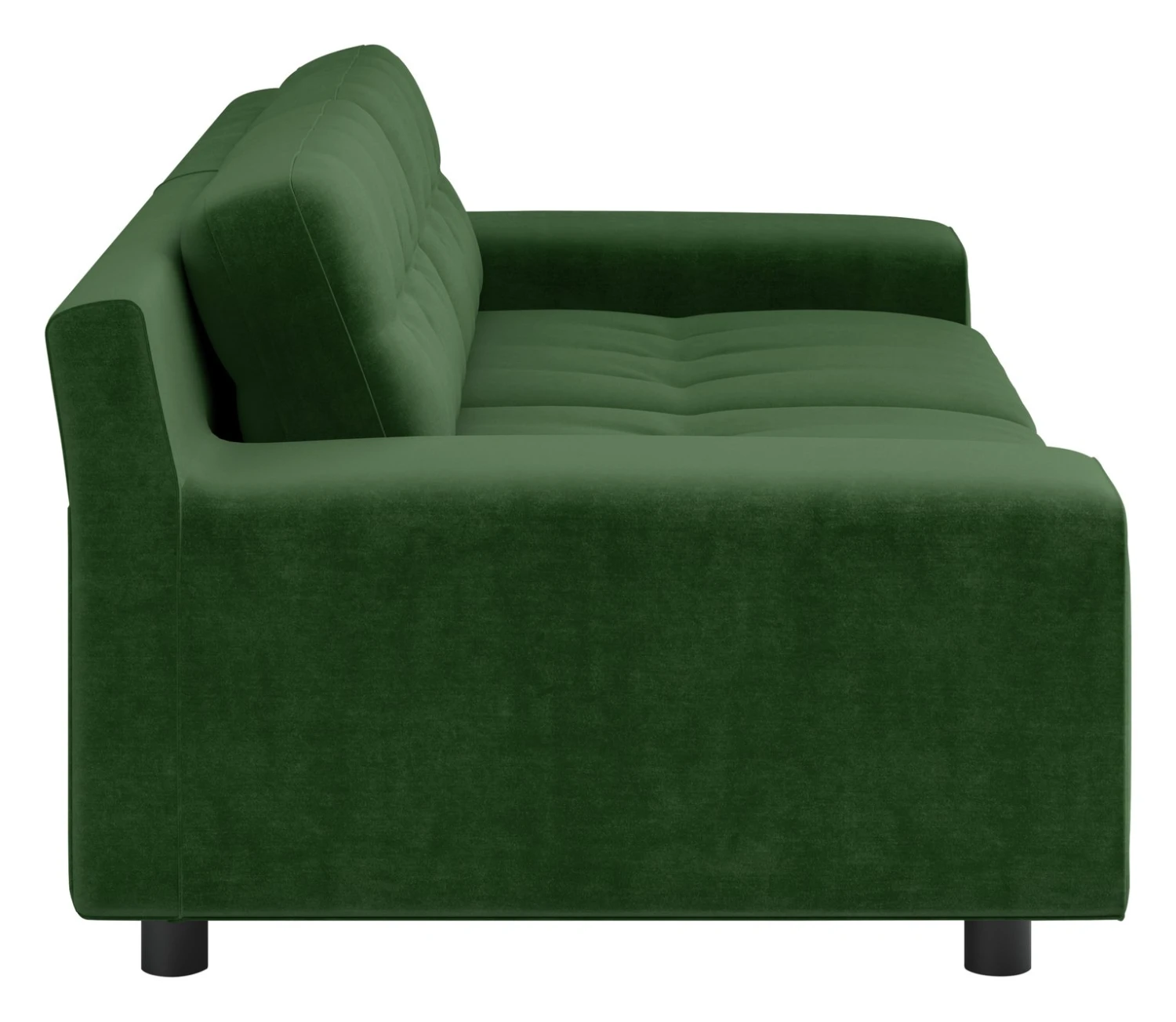 Habitat Hendricks Velvet 3 Seater Sofa - Moss Green 8 Habitat Hendricks Velvet 3 Seater Sofa - Moss Green - Image 6
