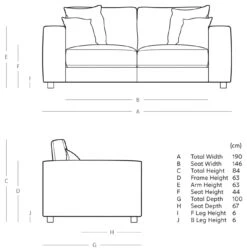 Swoon Althaea Velvet 2 Seater Sofa - Silver Grey 13 Swoon Althaea Velvet 2 Seater Sofa - Silver Grey -Home Furnishings Store 1997679 R E001