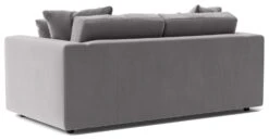 Swoon Althaea Velvet 2 Seater Sofa - Silver Grey 16 Swoon Althaea Velvet 2 Seater Sofa - Silver Grey -Home Furnishings Store 1997679 R Z005A