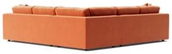 Swoon Althaea Velvet 5 Seater Corner Sofa - Burnt Orange 14 Swoon Althaea Velvet 5 Seater Corner Sofa - Burnt Orange -Home Furnishings Store 1998070 R Z004A