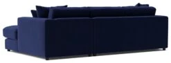 Swoon Althaea Velvet Right Hand Corner Sofa - Ink Blue -Home Furnishings Store 1998458 R Z004A