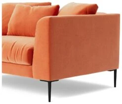 Swoon Alena Velvet Cuddle Chair - Burnt Orange 15 Swoon Alena Velvet Cuddle Chair - Burnt Orange -Home Furnishings Store 1999945 R Z005A