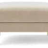 Swoon Charlbury Velvet Ottoman Footstool - Taupe -Home Furnishings Store 2006198 R Z001A