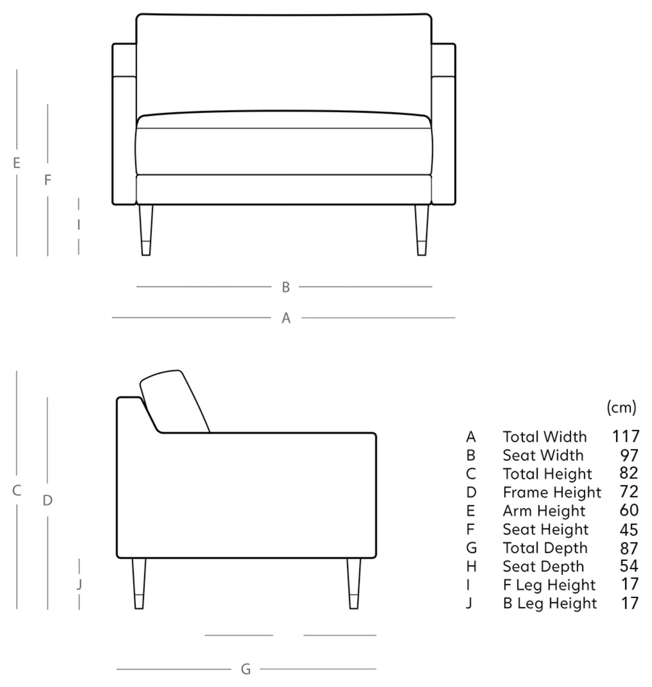 Swoon Rieti Velvet Cuddle Chair - Burnt Orange 6 Swoon Rieti Velvet Cuddle Chair - Burnt Orange - Image 4