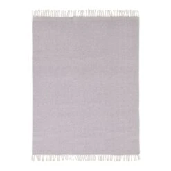 Habitat Faux Textured Mohair Throw - Lilac - 150x200cm -Home Furnishings Store 2012168 R Z004A