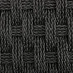 Habitat Faro Woven Paper Rope And Oak Accent Chair - Black -Home Furnishings Store 2013112 R B001