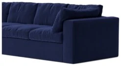 Swoon Seattle Velvet 4 Seater Sofa - Ink Blue -Home Furnishings Store 2013428 R Z004A
