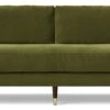 Swoon Rieti Velvet 4 Seater Sofa - Fern Green -Home Furnishings Store 2016494 R Z001A