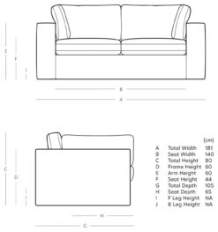 Swoon Seattle Velvet 2 Seater Sofa - Silver Grey -Home Furnishings Store 2017572 R E001