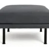 Habitat Moore Leather Ottoman Footstool - Dark Grey -Home Furnishings Store 2022471 R Z001A