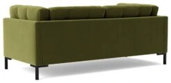 Swoon Landau Velvet 2 Seater Sofa - Fern Green -Home Furnishings Store 2022732 R Z005A