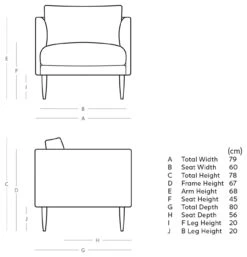 Swoon Luna Velvet Armchair - Fern Green -Home Furnishings Store 2023092 R E001