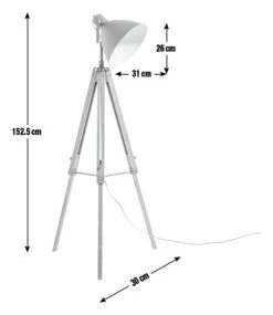 Habitat Industrial Tripod Floor Lamp 14 Habitat Industrial Tripod Floor Lamp -Home Furnishings Store 2023683 R E001