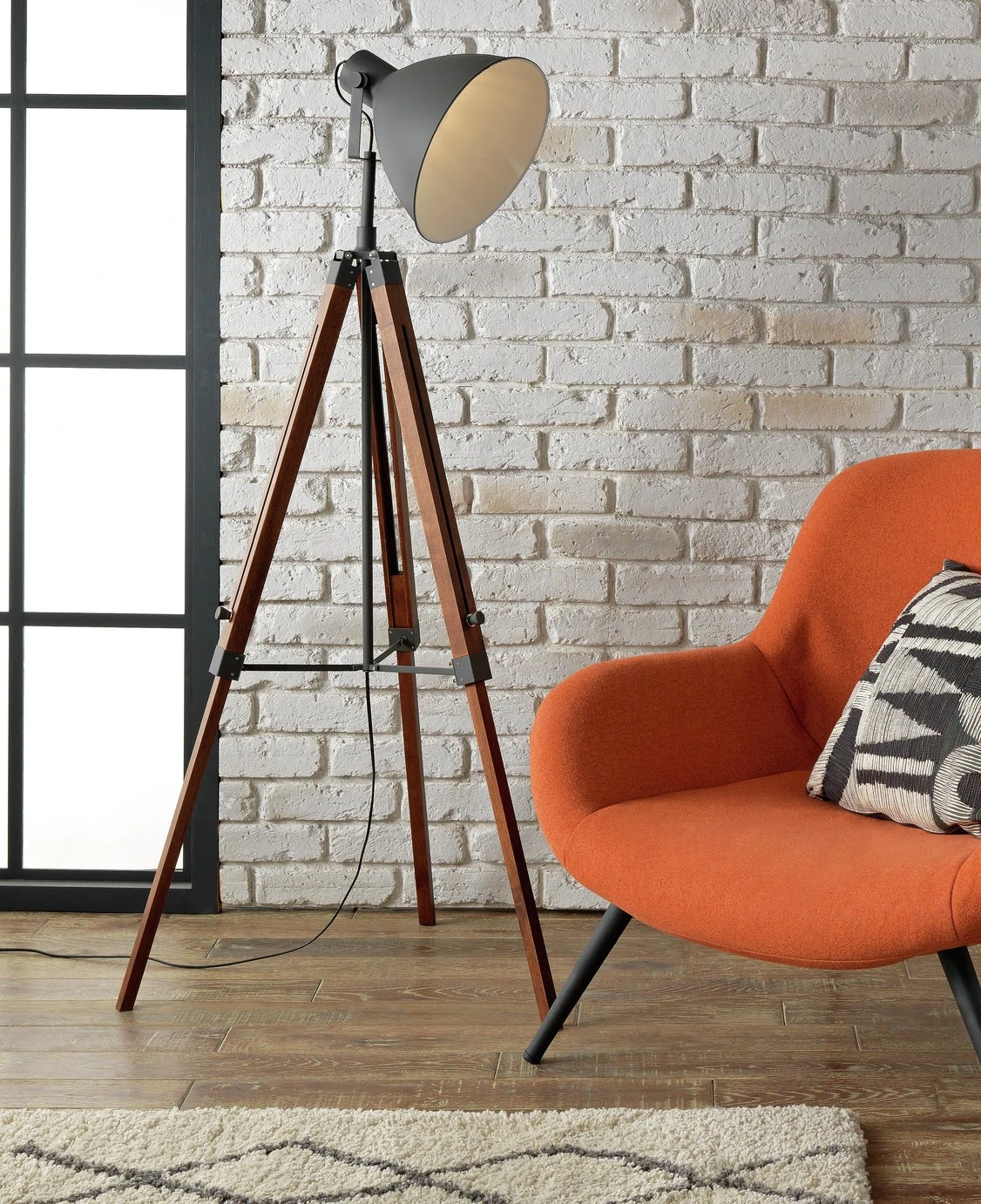 Habitat Industrial Tripod Floor Lamp 3 Habitat Industrial Tripod Floor Lamp
