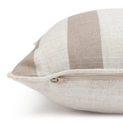 Habitat Striped Cushion - Coffee Cream - 30x50cm -Home Furnishings Store 2024620 R Z003A