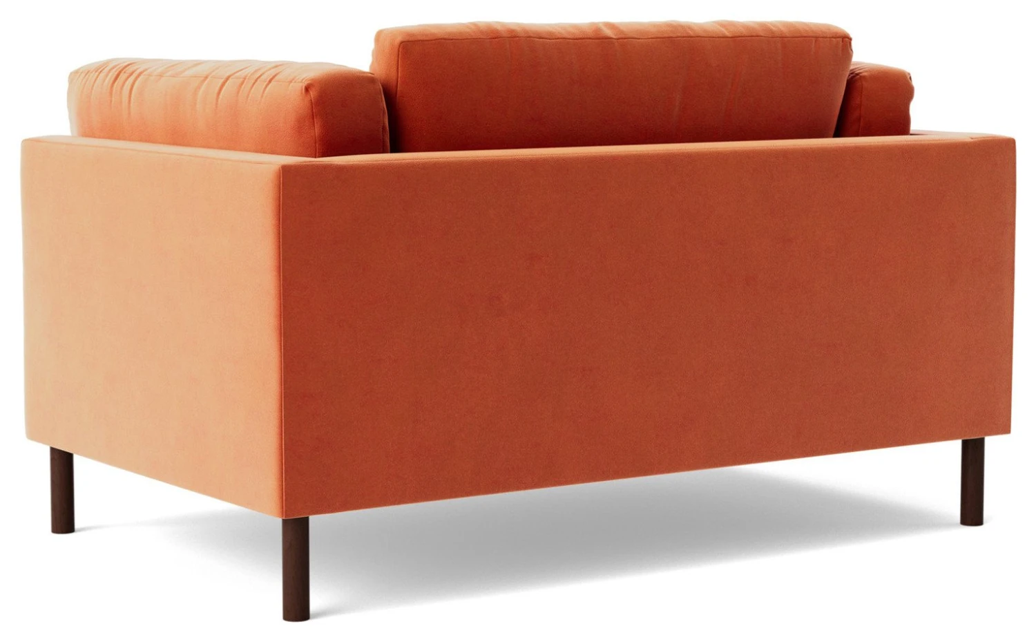 Swoon Munich Velvet Cuddle Chair - Burnt Orange 8 Swoon Munich Velvet Cuddle Chair - Burnt Orange - Image 6