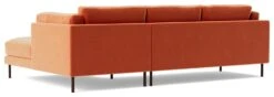 Swoon Munich Velvet Right Hand Corner Sofa - Burnt Orange 14 Swoon Munich Velvet Right Hand Corner Sofa - Burnt Orange -Home Furnishings Store 2025650 R Z004A