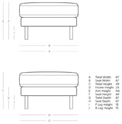 Swoon Munich Velvet Ottoman Footstool - Biscuit -Home Furnishings Store 2026408 R E001