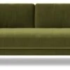 Swoon Munich Velvet 3 Seater Sofa - Fern Green -Home Furnishings Store 2026439 R Z001A