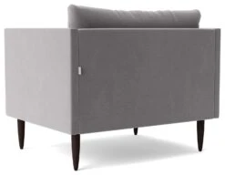 Swoon Luna Velvet Cuddle Chair - Silver Grey 14 Swoon Luna Velvet Cuddle Chair - Silver Grey -Home Furnishings Store 2028372 R Z004A
