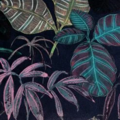 Habitat Botanical Print Velvet Cushion - Multi - 43x43cm 9 Habitat Botanical Print Velvet Cushion - Multi - 43x43cm -Home Furnishings Store 2062840 R B001