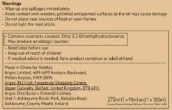 Habitat 90ml Diffuser & 180ml Refill - Coconut Water & Amber -Home Furnishings Store 2066561 R Z011A