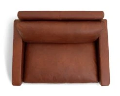 Habitat Chester Leather Cuddle Chair - Tan -Home Furnishings Store 2067807 R Z005A
