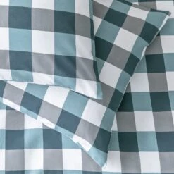 Argos Home Gingham Blue And White Bedding Set - Single 9 Argos Home Gingham Blue And White Bedding Set - Single -Home Furnishings Store 2068459 R Z003A