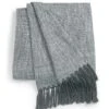 Habitat Recycled Throw - Grey - 150x200cm 2 Habitat Recycled Throw - Grey - 150x200cm -Home Furnishings Store 2076960 R Z001A