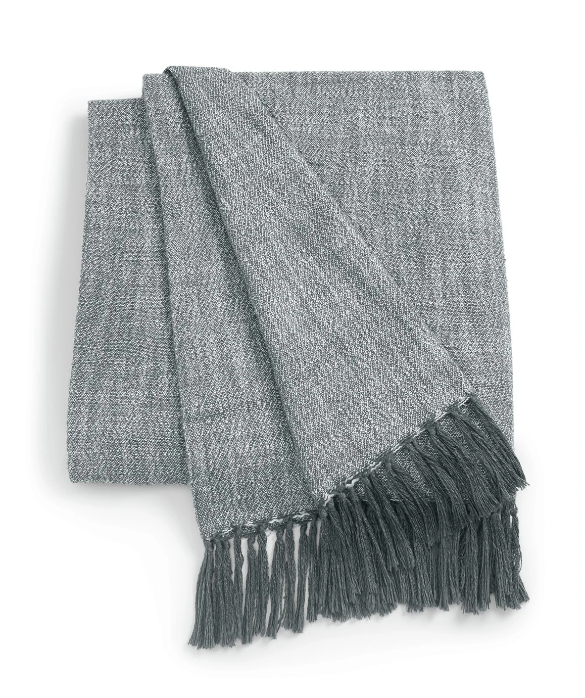 Habitat Recycled Throw - Grey - 150x200cm 3 Habitat Recycled Throw - Grey - 150x200cm