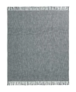 Habitat Recycled Throw - Grey - 150x200cm 12 Habitat Recycled Throw - Grey - 150x200cm -Home Furnishings Store 2076960 R Z004A
