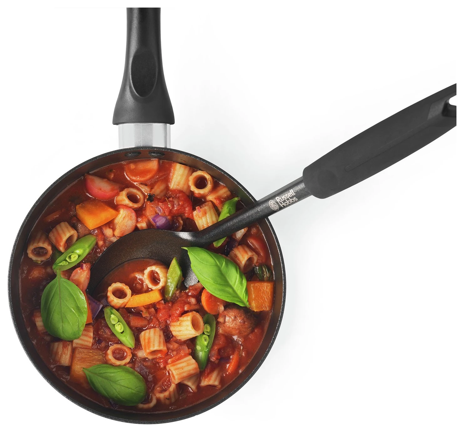 Russell Hobbs Diamond Stone 3 Piece Aluminium Pan Set 4 Russell Hobbs Diamond Stone 3 Piece Aluminium Pan Set - Image 2