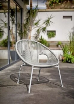 Habitat Nordic 4 Seater Rattan Garden Bistro Set - Grey 16 Habitat Nordic 4 Seater Rattan Garden Bistro Set - Grey -Home Furnishings Store 2151500 R Z004C