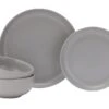 Habitat 12 Piece Stoneware Dinner Set - Matt Grey -Home Furnishings Store 2151768 R Z001A