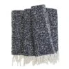 Habitat Faux Textured Mohair Throw - Navy - 125x150cm -Home Furnishings Store 2157841 R Z001A