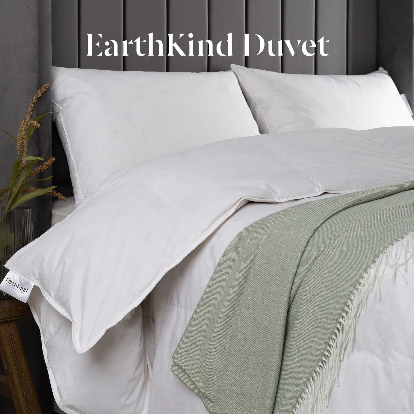 Earthkind Luxury Feather & Down 10.5 Tog Duvet - Single 4 Earthkind Luxury Feather & Down 10.5 Tog Duvet - Single - Image 2